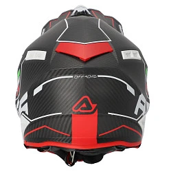Acerbis Steel Carbon 22-06 Black/Red шлем внедорожный