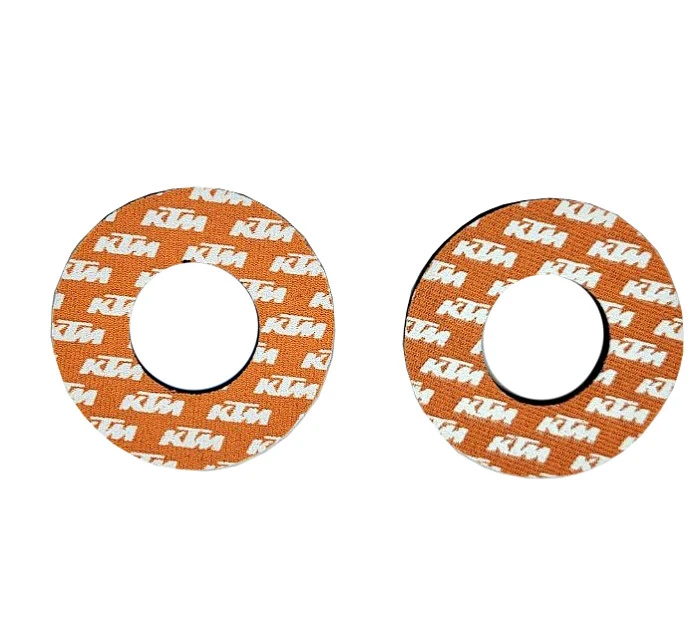 SM-Parts KTM донаты на грипсы (накладки на ручки руля), оранжевый