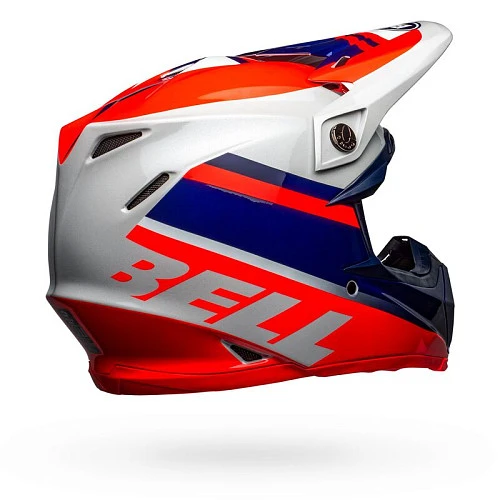 Bell Moto-9 Mips Prophecy Gloss Infrared /Navy /Gray шлем кроссовый