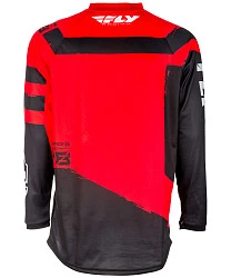Fly Racing F-16 2018 джерси, красно-черный