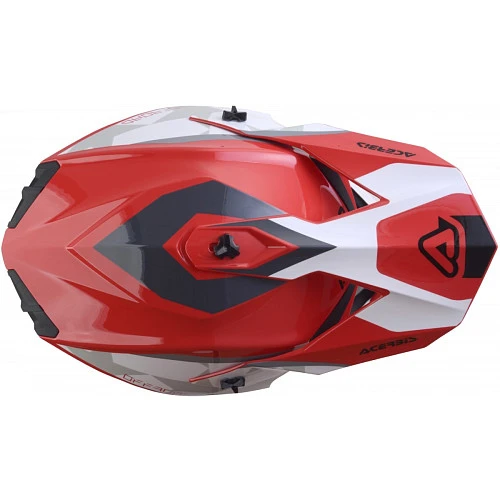 Acerbis Linear Red/White шлем внедорожный