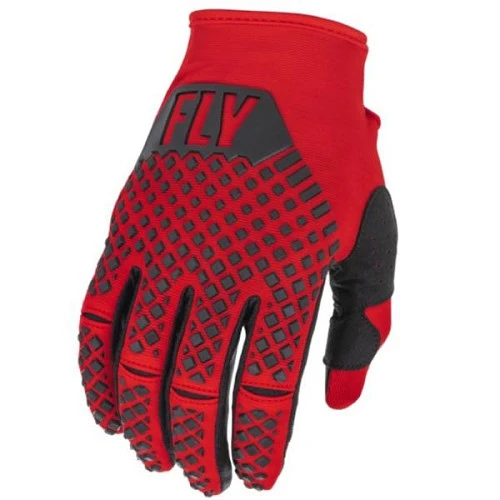 Fly Racing Kinetic 2022 мотоперчатки, красно-черный