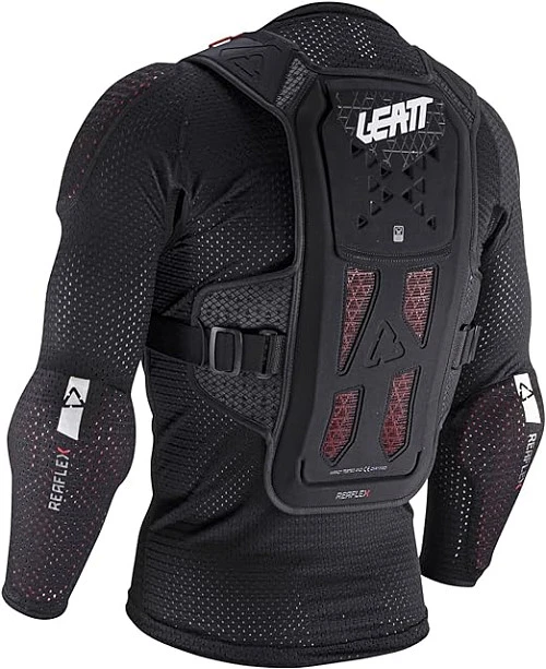 Leatt Body Protector ReaFlex Black моточерепаха, черный