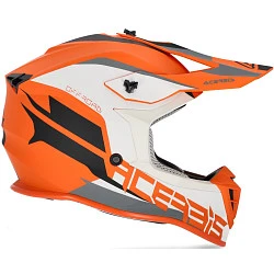 Acerbis Linear Orange/White шлем внедорожный