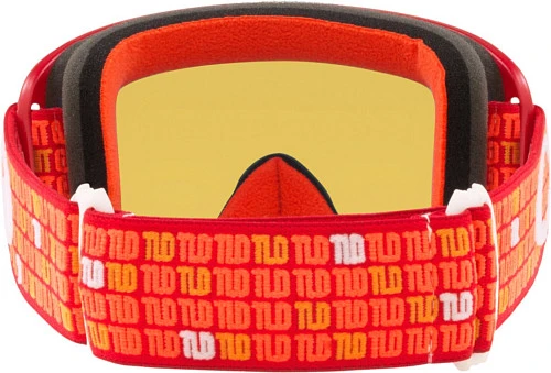 Oakley O-Frame 2.0 PRO MX TLD Monogram мотоочки, оранжевая линза (71152900)
