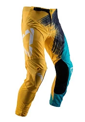 Leatt GPX 4.5 2019 мотоштаны, желто-синий