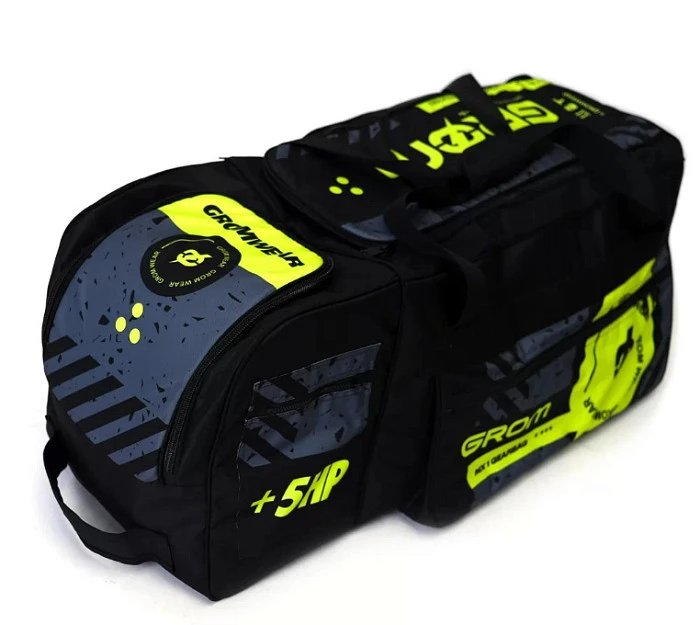 Grom MX1 Gearbag Fragments Neon\Grey сумка на колесах, зеленый