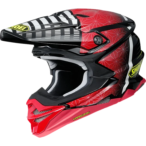 Shoei VFX-WR Blazon TC-1 шлем кроссовый, красно-черный