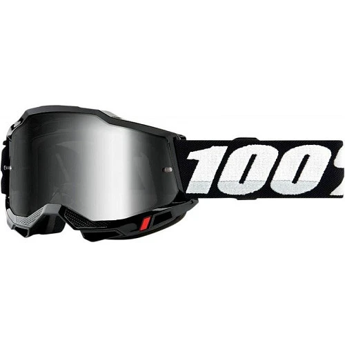 100% Accuri 2 Black / Mirror Silver Lens мотоочки