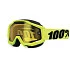 100% Accuri Snowmobile Fluo Yellow Vented Dual Lens w Pins мотоочки