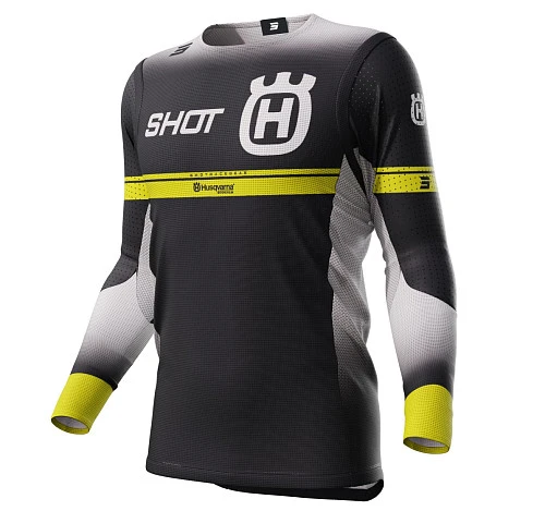 Shot Aerolite LE Husqvarna Black джерси, черный