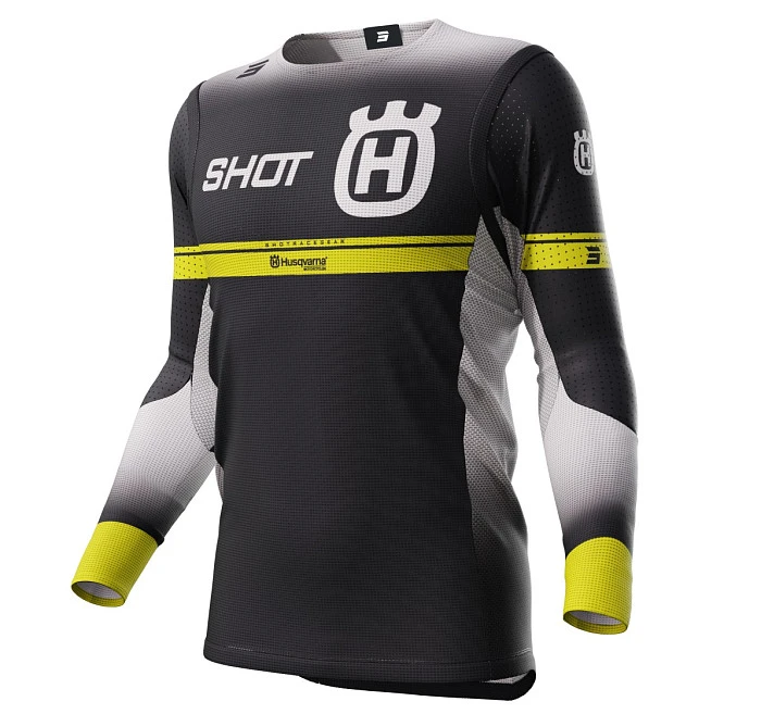 Shot Aerolite LE Husqvarna Black джерси, черный