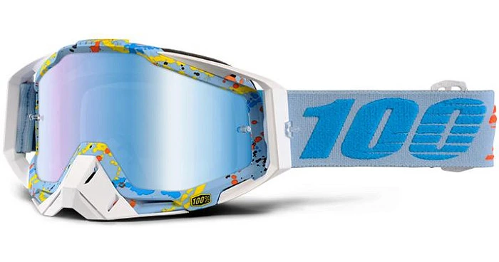 100% Racecraft Hyperloop Mirror Blue Lens мотоочки