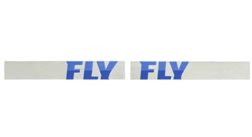Fly Racing Zone Pro 2022 мотоочки, серо-синий, синяя зеркальная линза