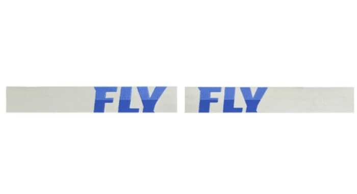 Fly Racing Zone Pro 2022 мотоочки, серо-синий, синяя зеркальная линза