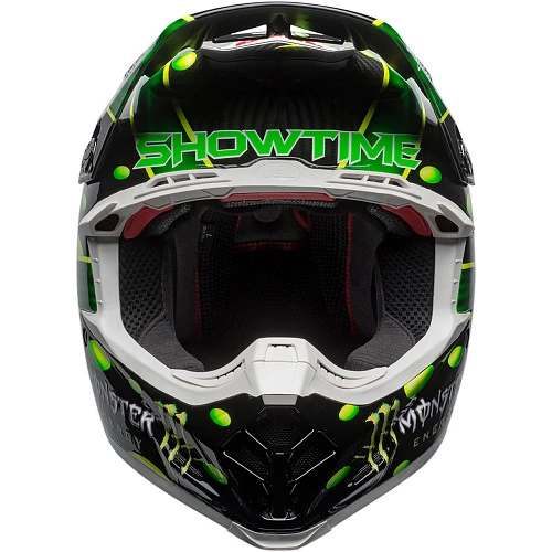 Bell Moto-9 Flex MC Monster шлем кроссовый, зелено-черный