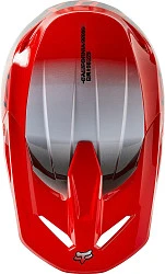 Fox Racing V1 Toxsyk Flow Red шлем кроссовый