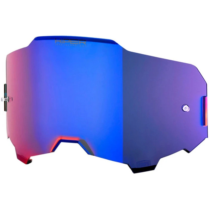 100% Armega / ARmatic Hiper Red Mirror/Blue Lens линза