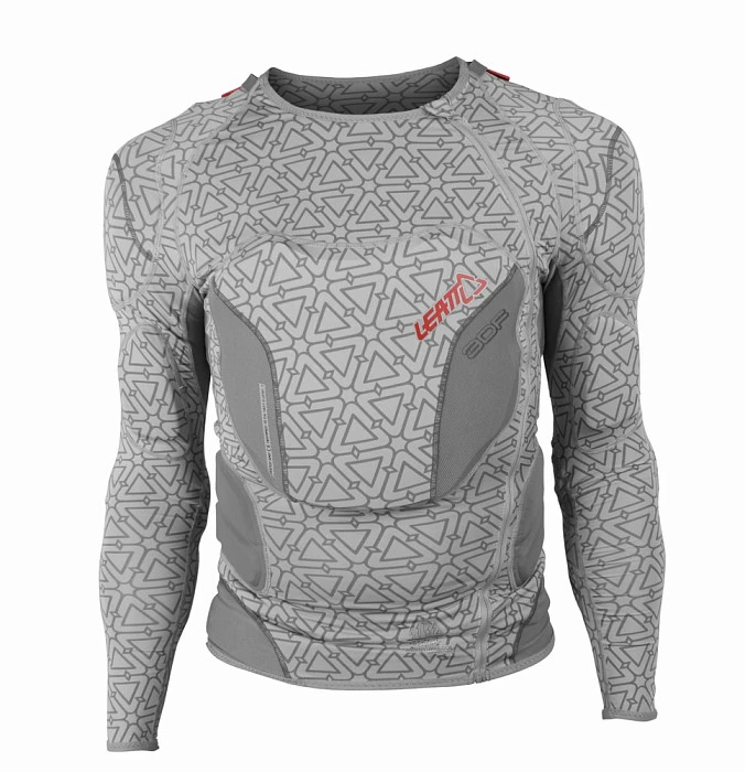Leatt 3DF AirFit моточерепаха, светло-серый