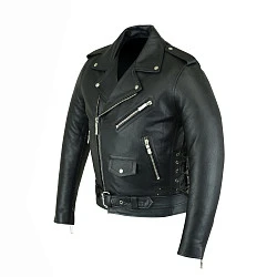 First M777 EAGLE Косуха мужская кожаная с орлом