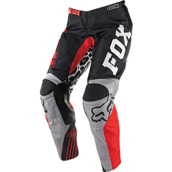 Fox Racing 180 мотоштаны женские, черно-серо-красный