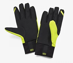 100% Hydromatic Waterproof Neon Yellow мотоперчатки