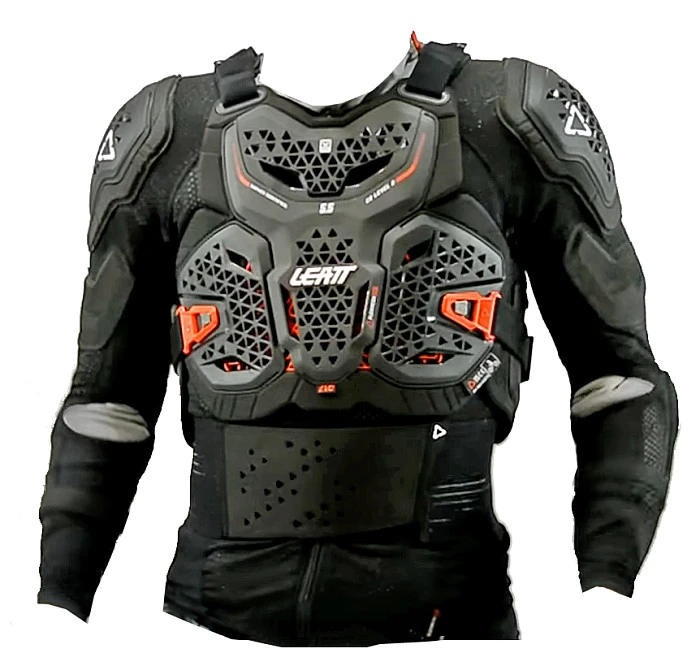 Leatt Body Protector 5.5 Evo Black моточерепаха, черный