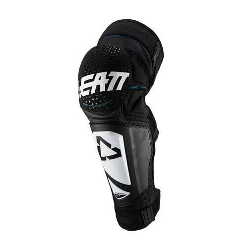 Leatt 3DF Hybrid EXT Junior наколенники подростковые, черно-белый