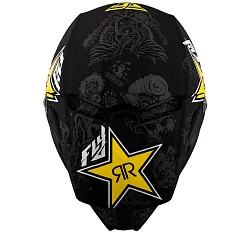 Fly Racing Elite Rockstar 2018 шлем кроссовый, черно-желтый матовый