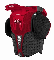 Leatt Fusion 2.0 защита шеи и тела подростковая, красно-черный