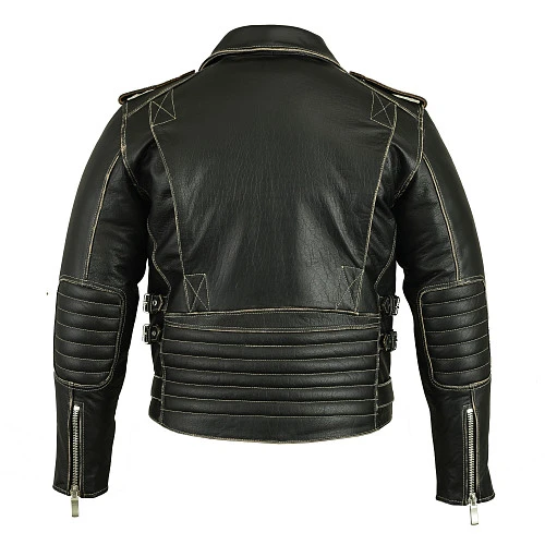 First M781BRO Косуха кожаная с пряжками, 4XL-5XL