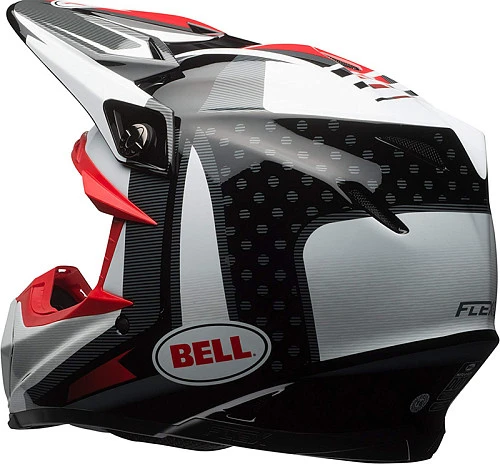 Bell Moto-9 Flex Vice шлем кроссовый, черно-белый