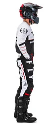 Fly Racing Kinetic K120 2020 комплект, черно-белый