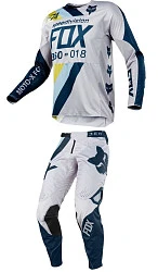 Fox Racing 360 Draftr 2018 комплект, серо-темно-синий