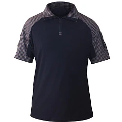 Phoenix Scout рубашка с коротким рукавом в мелкую клетку, коричневый