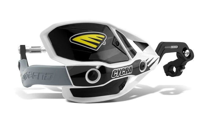 Cycra Ultra Probend CRM 1-1/8 защита рук c крепежом на руль, белый