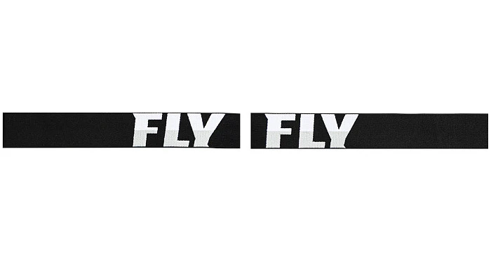 Fly Racing Zone Pro 2022 мотоочки, черно-белый, черная тонированная линза