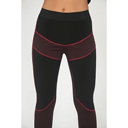 Hyperlook Siberia термобелье зимнее женское, штаны, коричнево-черный