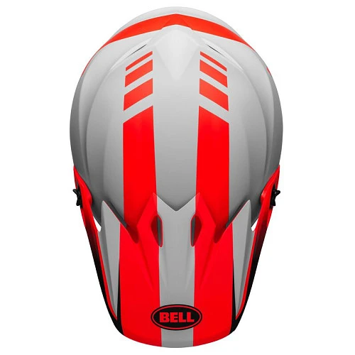 Bell MX-9 Mips Dash Matte Gray /Infrared /Black шлем кроссовый