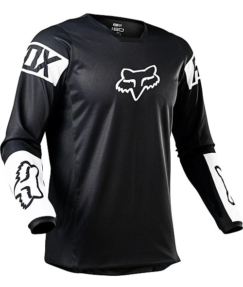 Fox Racing 180 Revn Black/White джерси