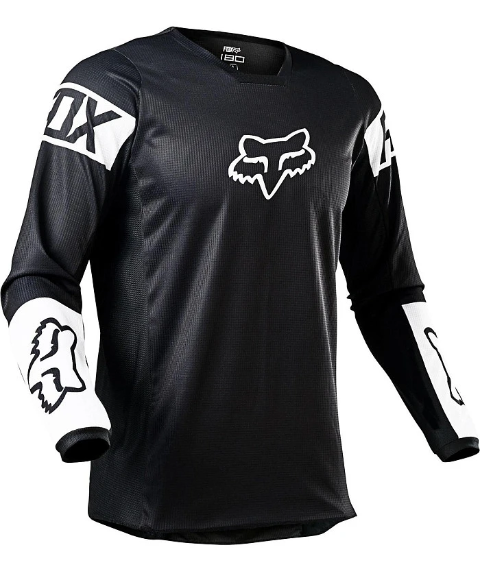 Fox Racing 180 Revn Black/White джерси