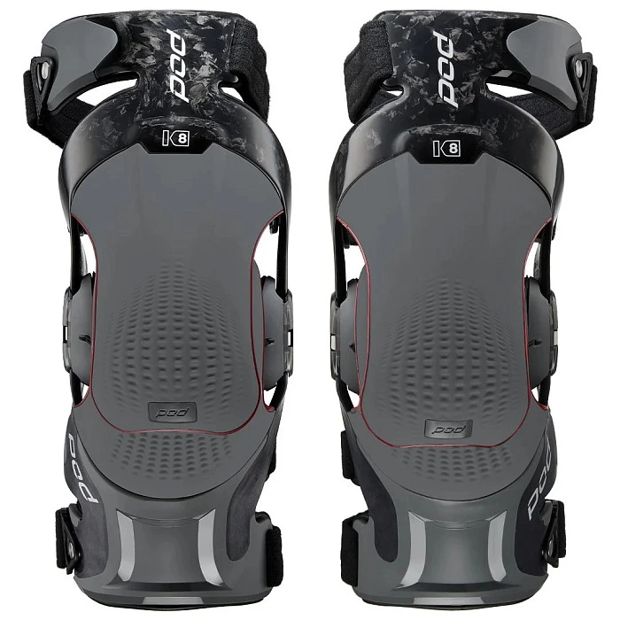 POD MX K8 3.0 Knee Brace Carbon/Graphite наколенники