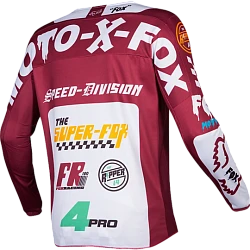 Fox Racing 180 Czar 2019 джерси, красно-белый