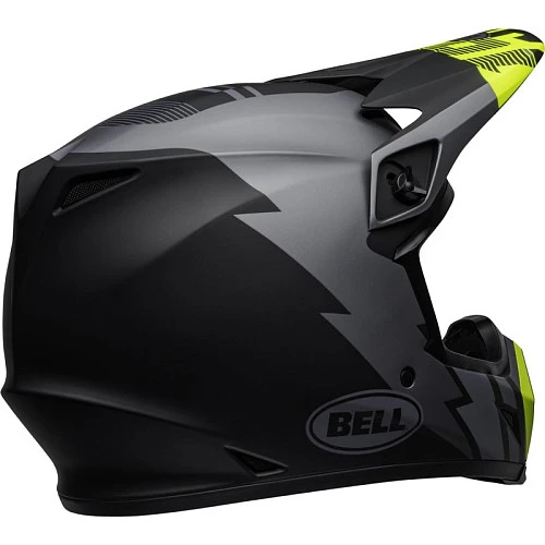 Bell MX-9 Mips Strike Matte шлем кроссовый, черно-желтый