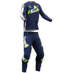 Leatt 3.5 Ride Kit Mini 2024 Blue комплект детский, мотоштаны + джерси