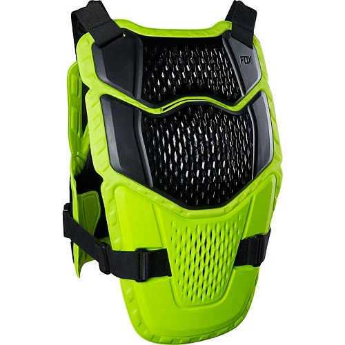 Fox Raceframe Impact панцирь без плеч, желтый