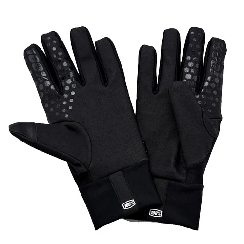 100% Hydromatic Brisker 2025 Black мотоперчатки, черный