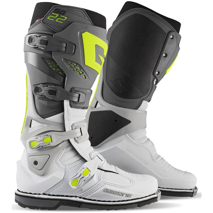 Gaerne SG22 Anthracite/White/Grey мотоботы кроссовые