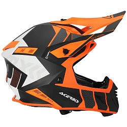 Acerbis X-Track 22-06 Orange-Fluo/Black шлем внедорожный