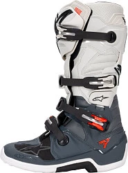 Alpinestars Tech 7 мотоботы кроссовые, бело-красно-черный